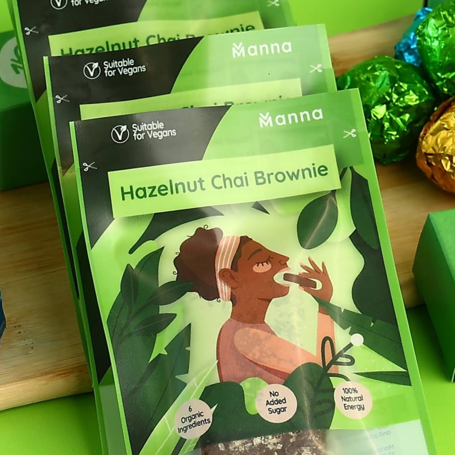 Hazelnut Chai Brownie (Pack of 4)