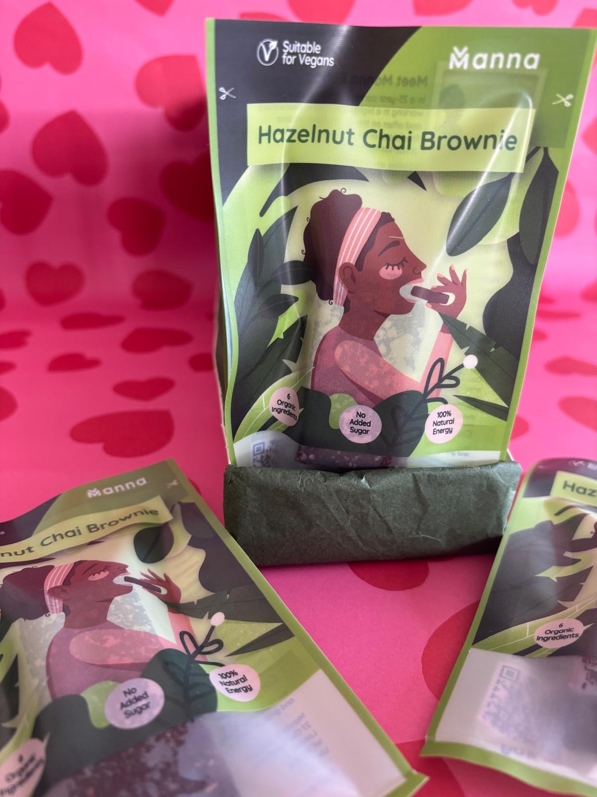 Valentine's Hazelnut Chai Brownie